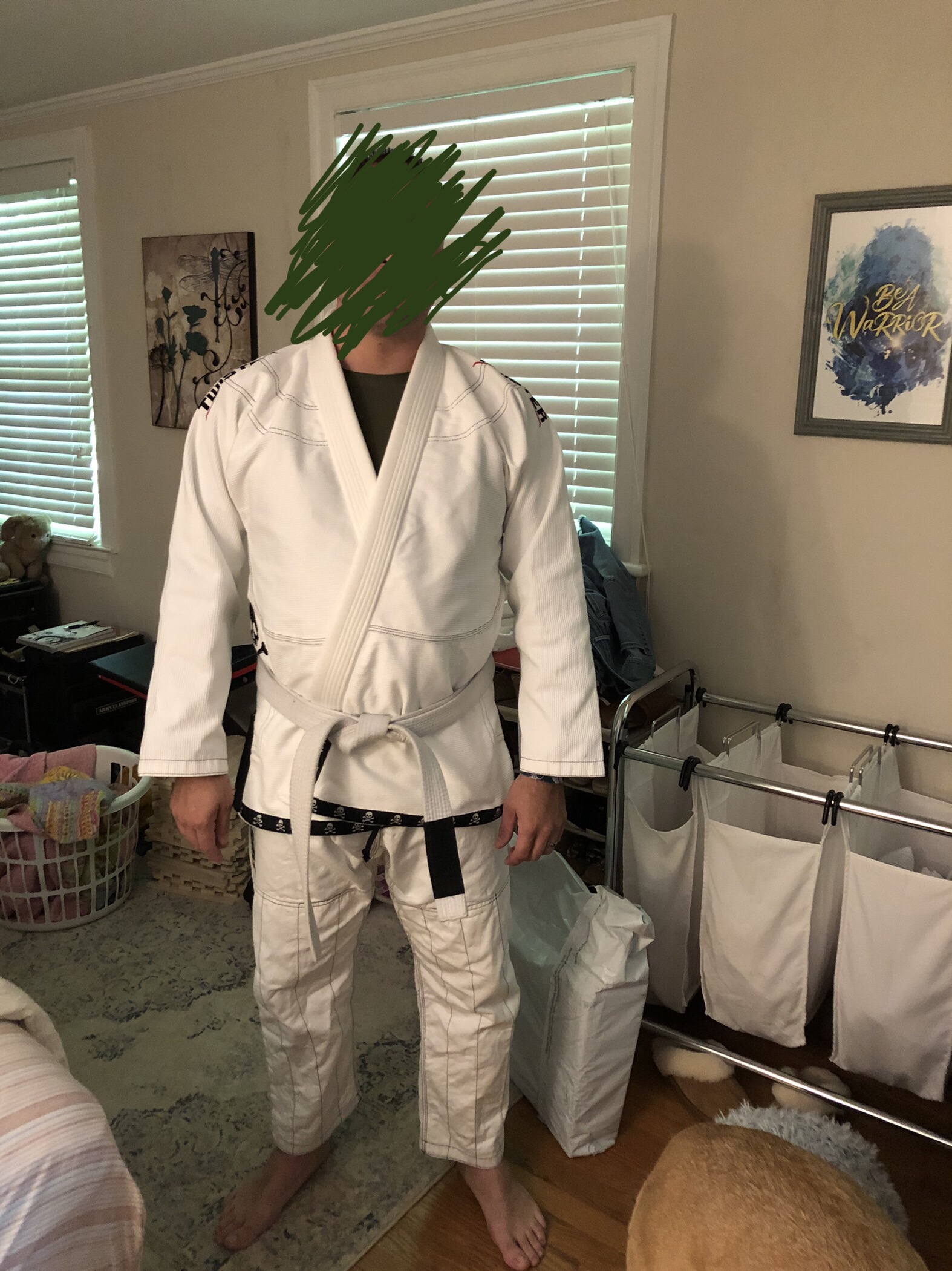 Progress BJJ Gi | Preshrunk Pearl Weave 475g | Brazilian Jiu Jitsu Uniform FREE White Belt customer photo 2