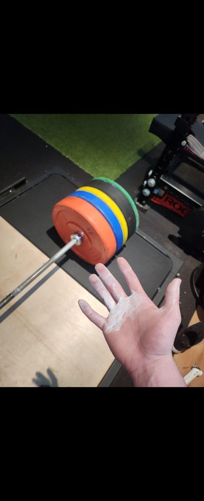 Liquid Chalk for Weight Lifting, Rock Climbing, Cross Training, & Powerlifting, Gym Approved Workout Chalk for Hands & Calluses customer photo 2