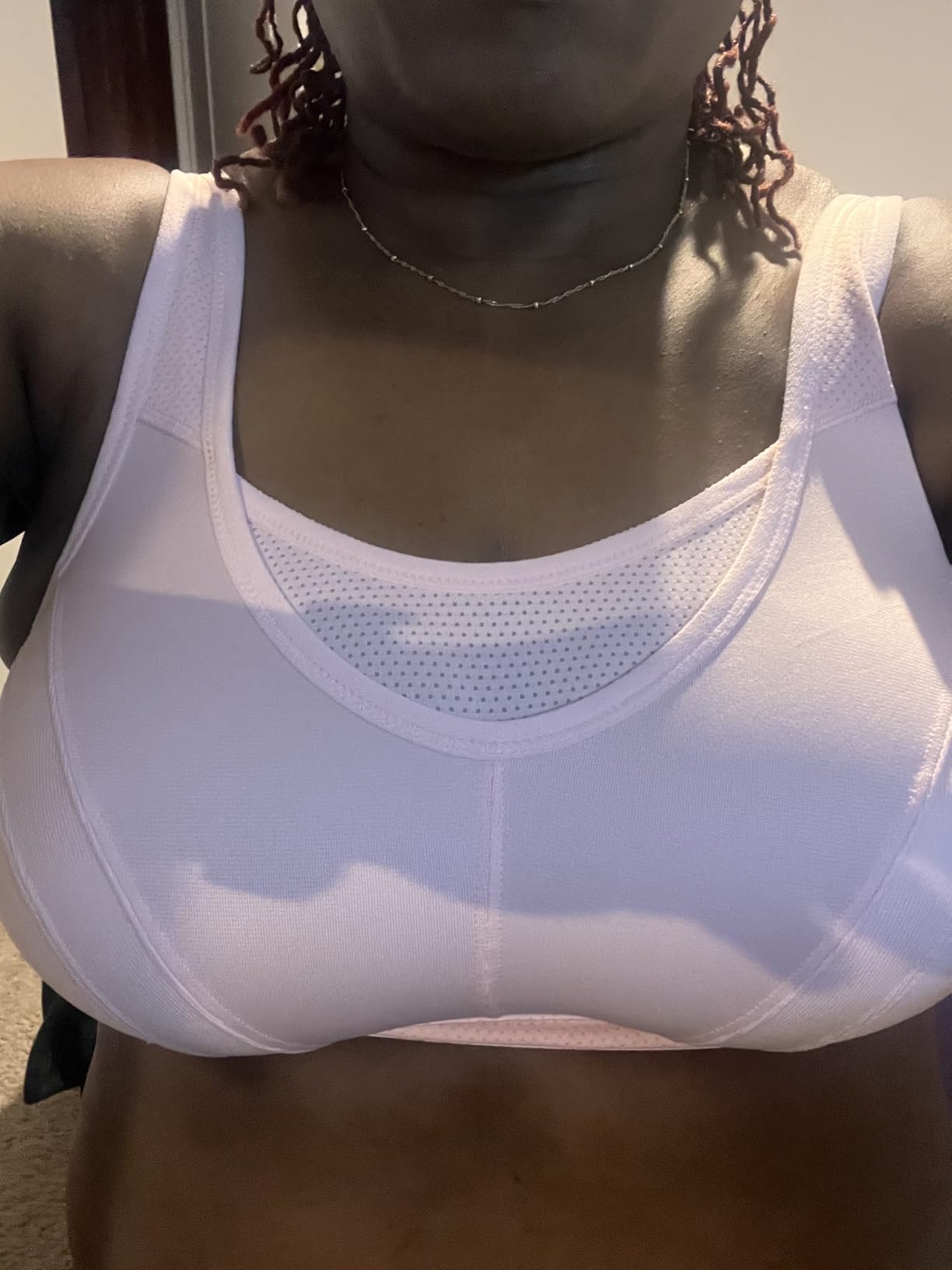 Wingslove High Impact Sports Bras for Women Plus Size Non Padded Wirefree Workout Bra Bounce Control customer photo 1