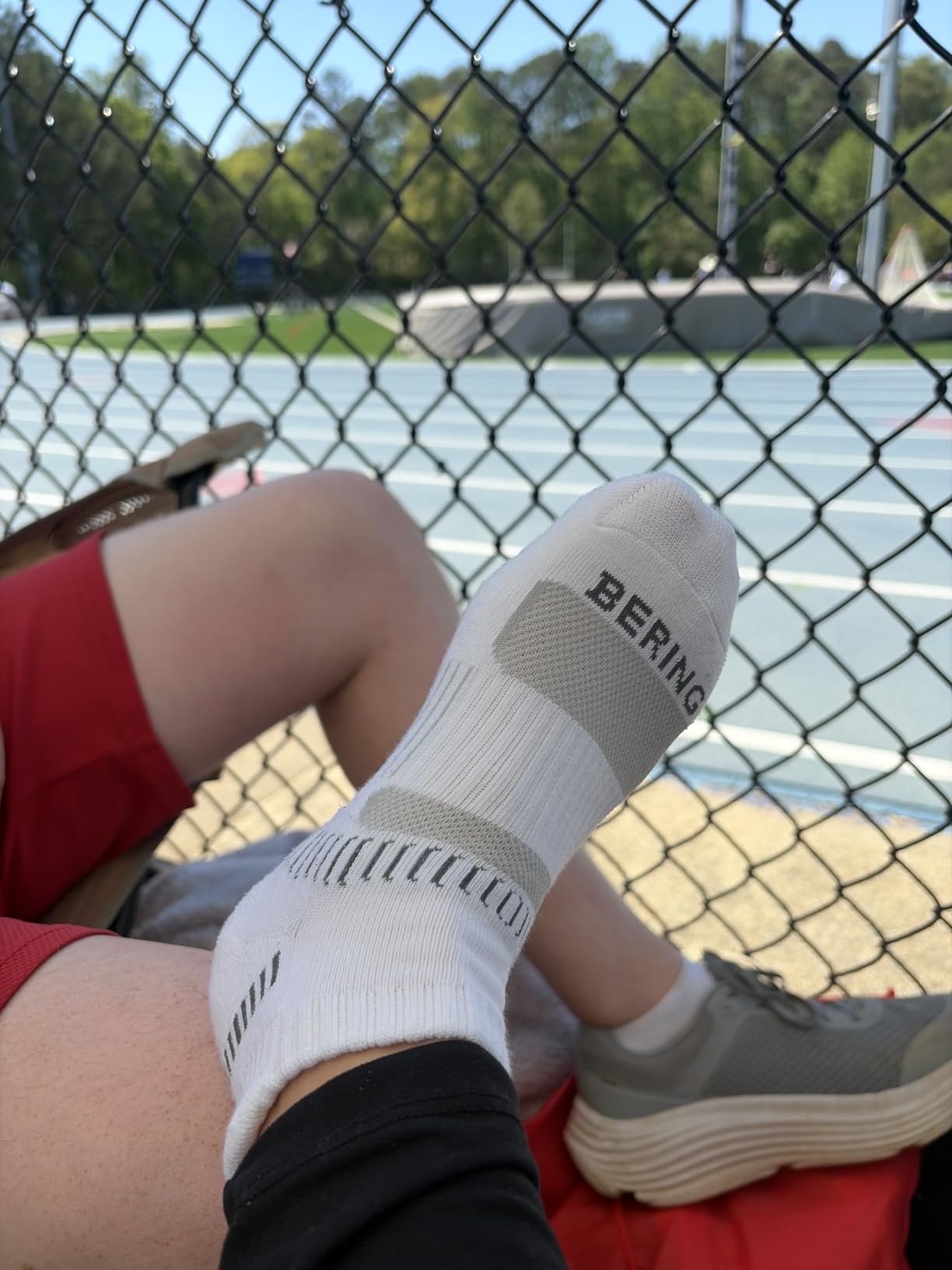 BERING Women's Athletic Running Cushioned Ankle Socks (6 Pairs) customer photo 2