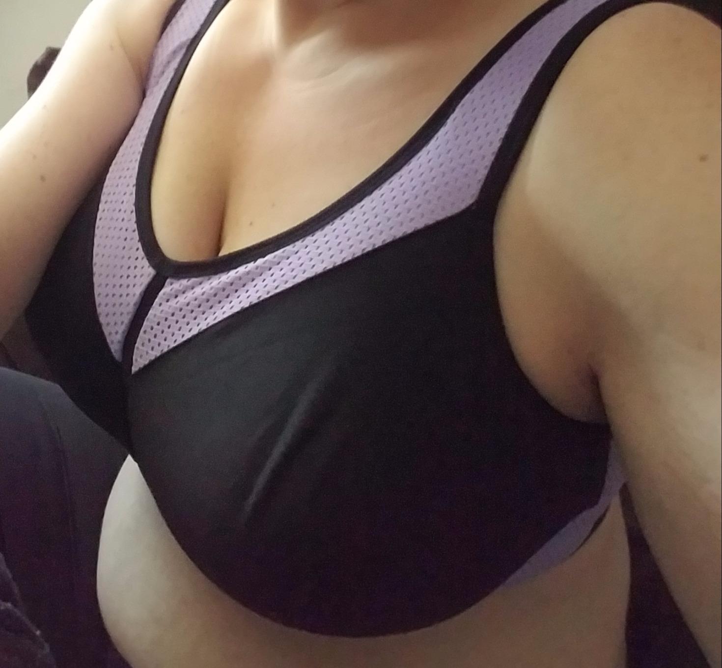 Full Figure Plus Size High Impact Wonderwire Sports Bra Underwire #9066 customer photo 1