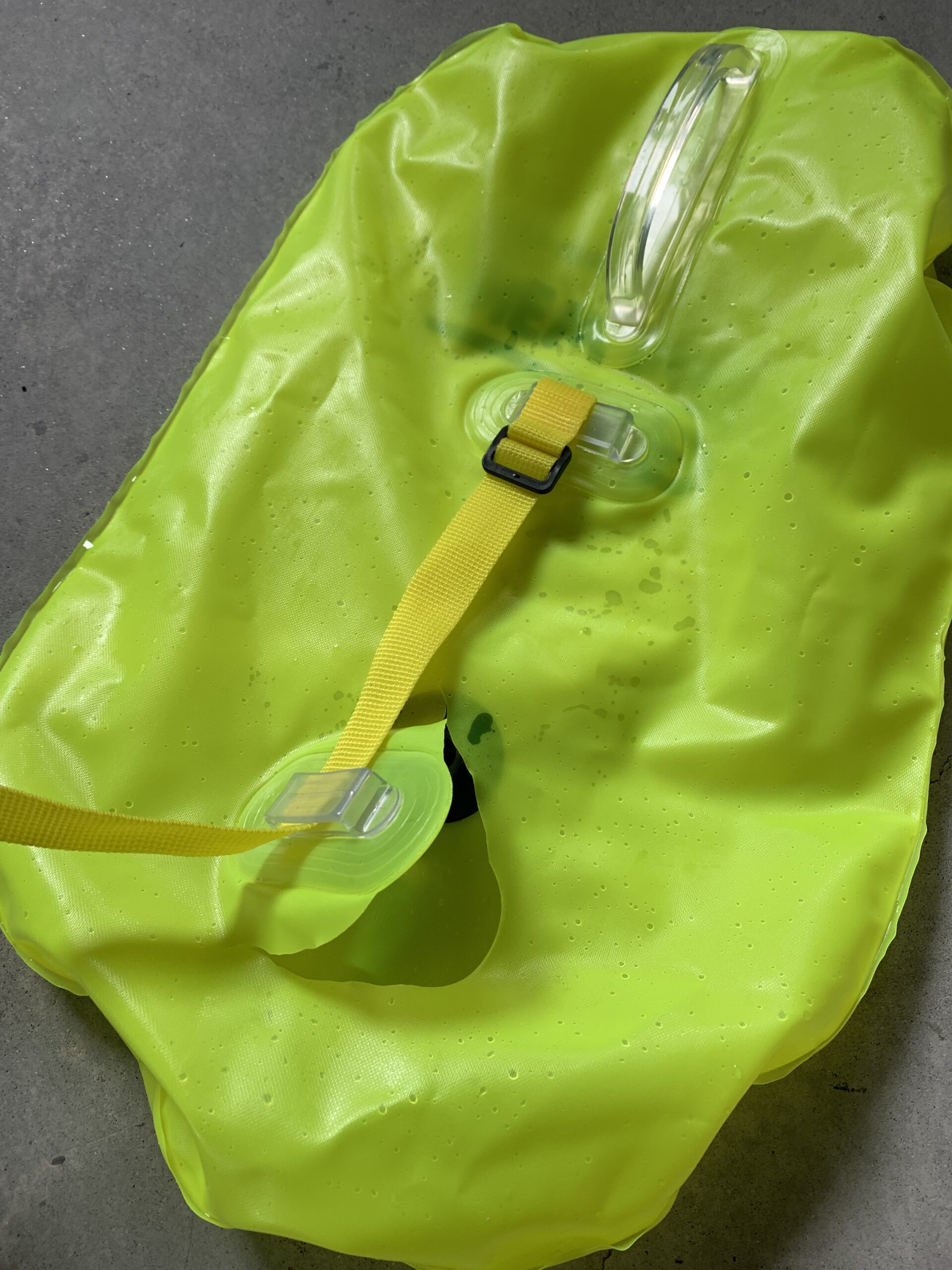 New Wave Swim Bubble for Open Water Swimmers and Triathletes - Be Bright, Be Seen & Be Safer with New Wave While Swimming Outdoors with This Safety Swim Buoy Tow Float customer photo 2