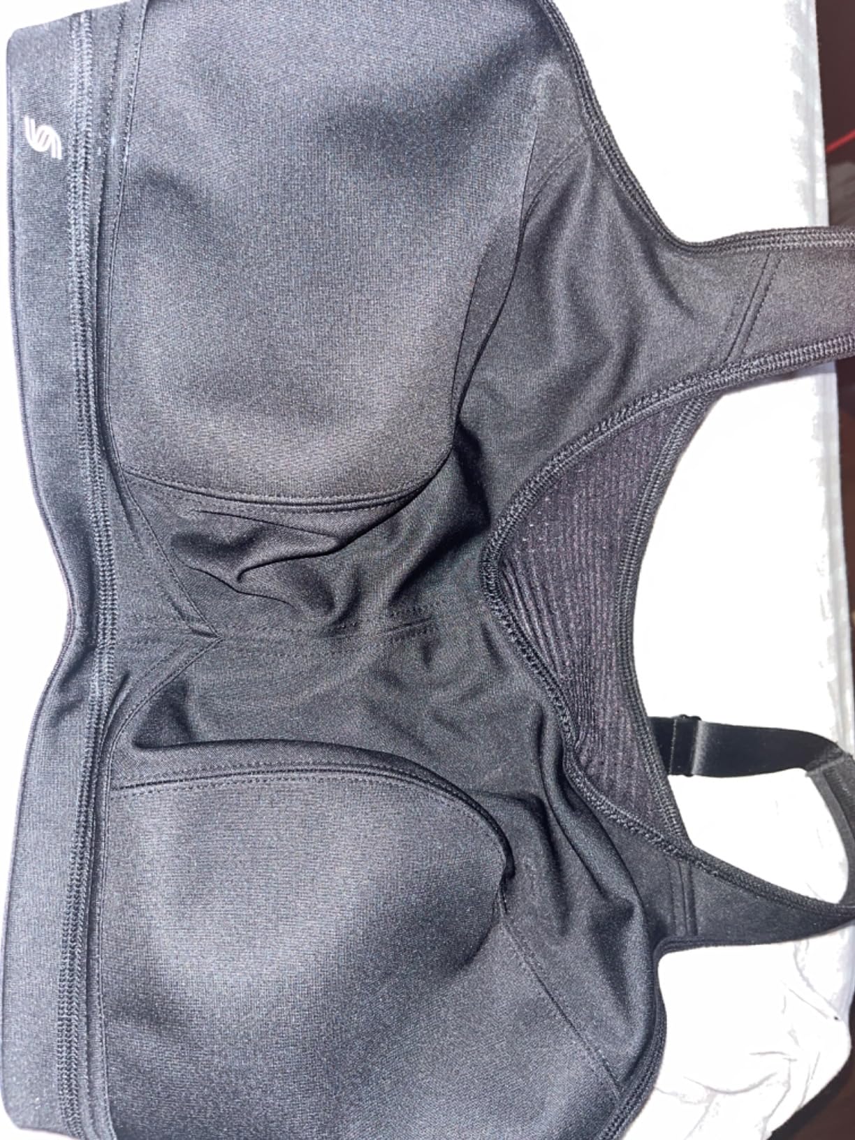 Women's No-Bounce Camisole Sports Bra Wirefree 1067 customer photo 2