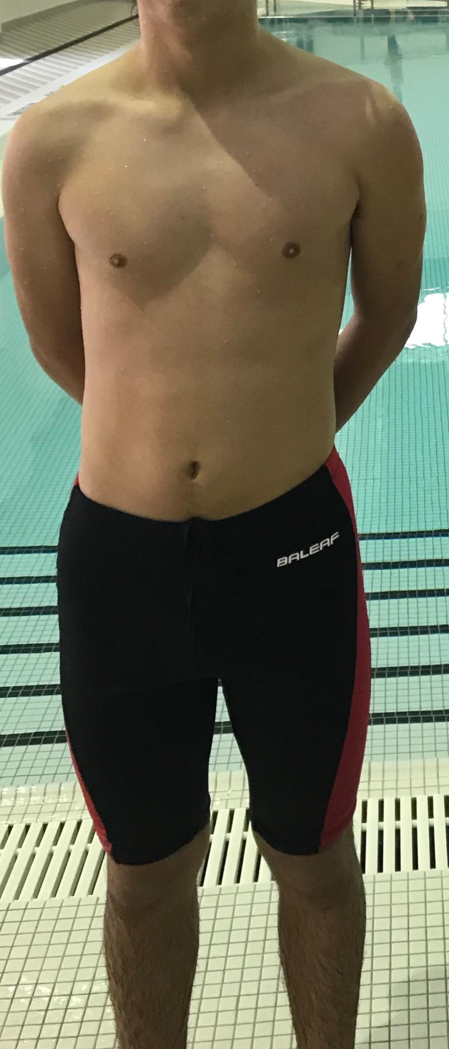 Men's Swimsuit Swim Jammers Athletic Training Swimwear Durable Team Lap Swimming Racing Competition customer photo 1