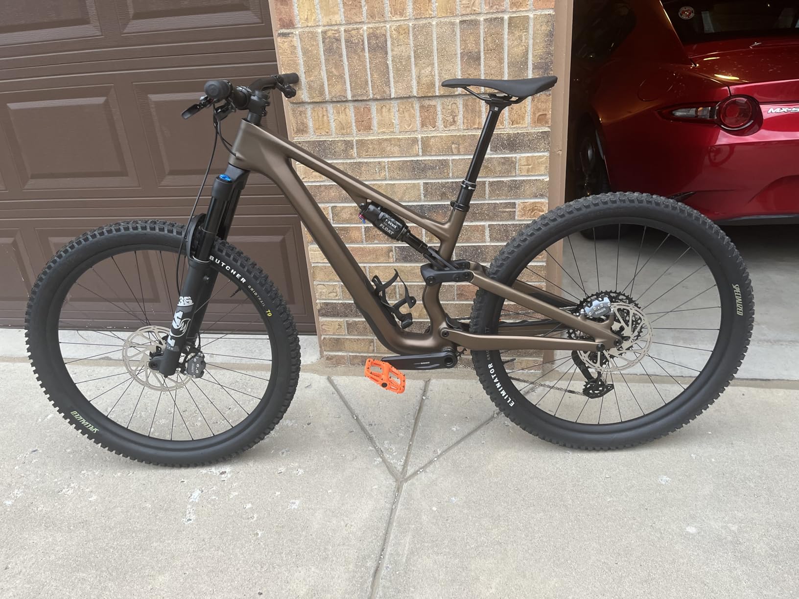 OneUp Components Composite Pedals - Lightweight, Durable Flat Bike Pedals for Mountain Bikes (MTB) customer photo 1