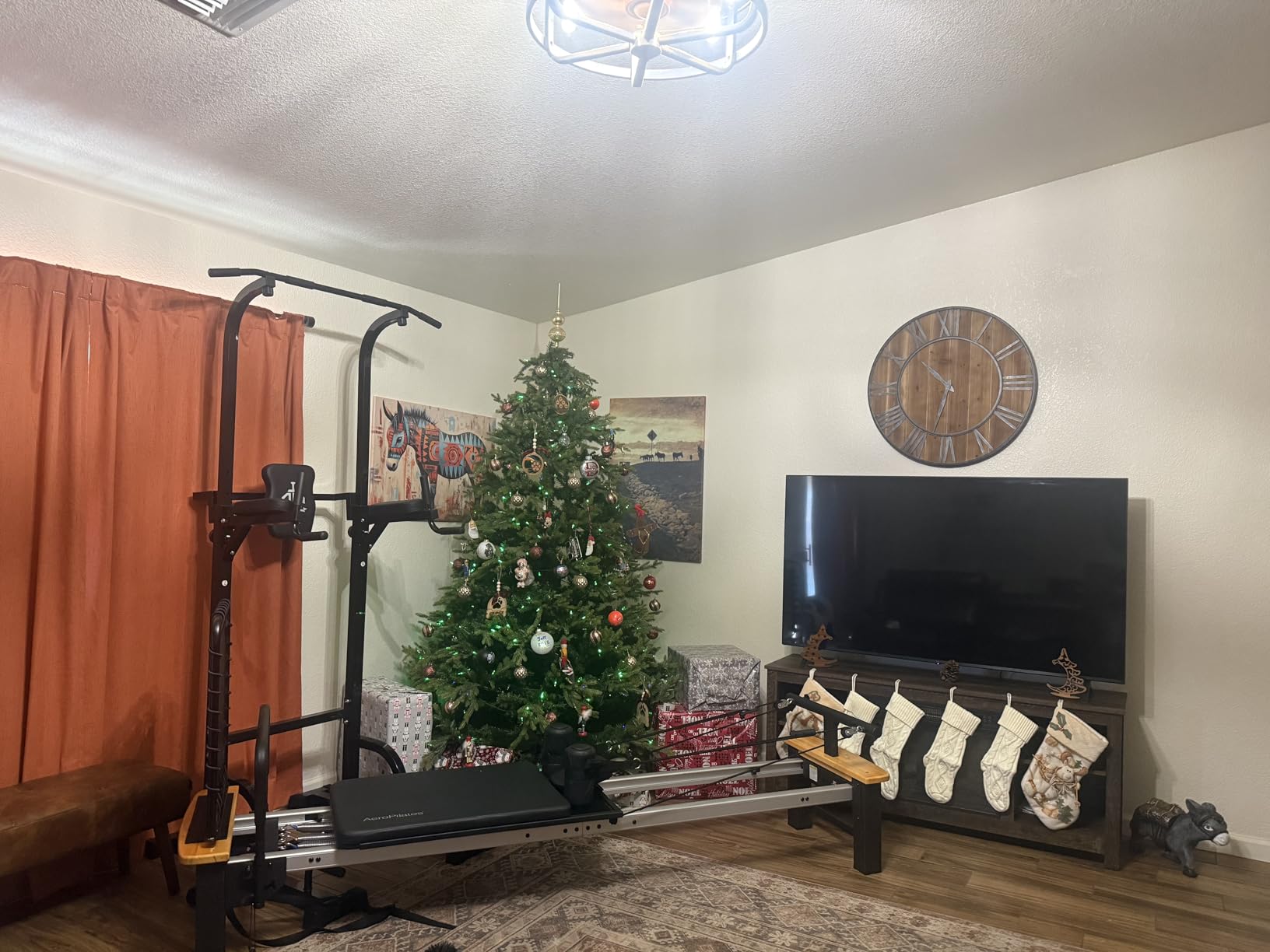 Stamina AeroPilates Board Reformer with Oak Wood Base - Studio Grade for Home Use with Cardio Rebounder, Adjustable Foot Bar, 4 Resistance Springs, and Workout DVD customer photo 1