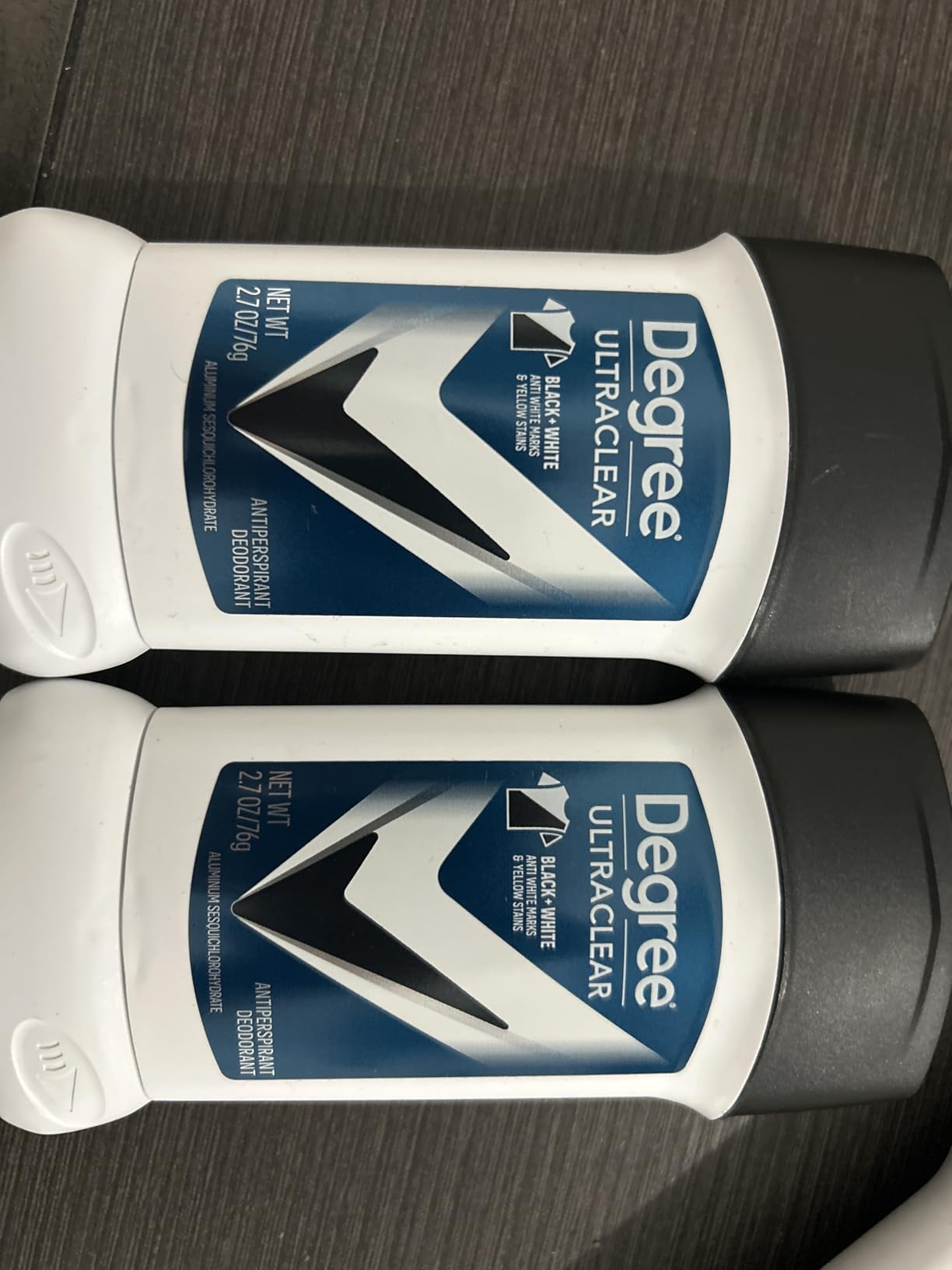 Degree Men UltraClear Antiperspirant Deodorant Black+White 2 Count 72-Hour Sweat & Odor Protection With MotionSense Technology 2.7 oz customer photo 2