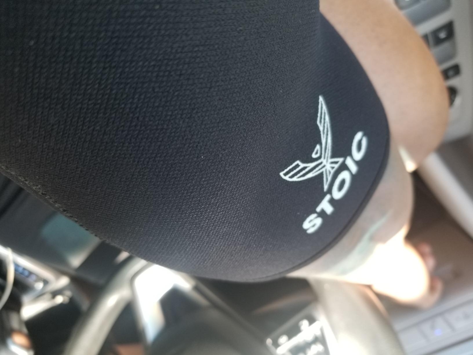 Stoic Elbow Sleeves for Powerlifting - 7mm + 5mm Thick Neoprene Sleeve for Bodybuilding, Weight Lifting Best for Squats, Cross Training, Strongman Professional Quality & Ultra Heavy Duty (Pair) customer photo 1