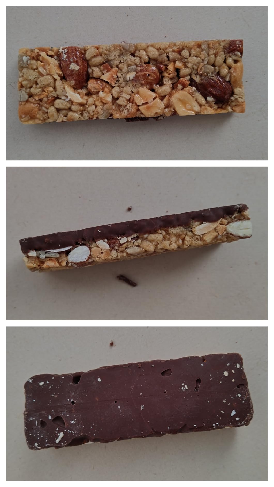 Nature Valley Protein Bars Variety Pack, Gluten Free Chewy Granola Snack Bars, 10g Protein, Peanut Butter Dark Chocolate, Salted Caramel Nut, Peanut Almond Dark Chocolate, 15 Count, 21.3 oz Box customer photo 2