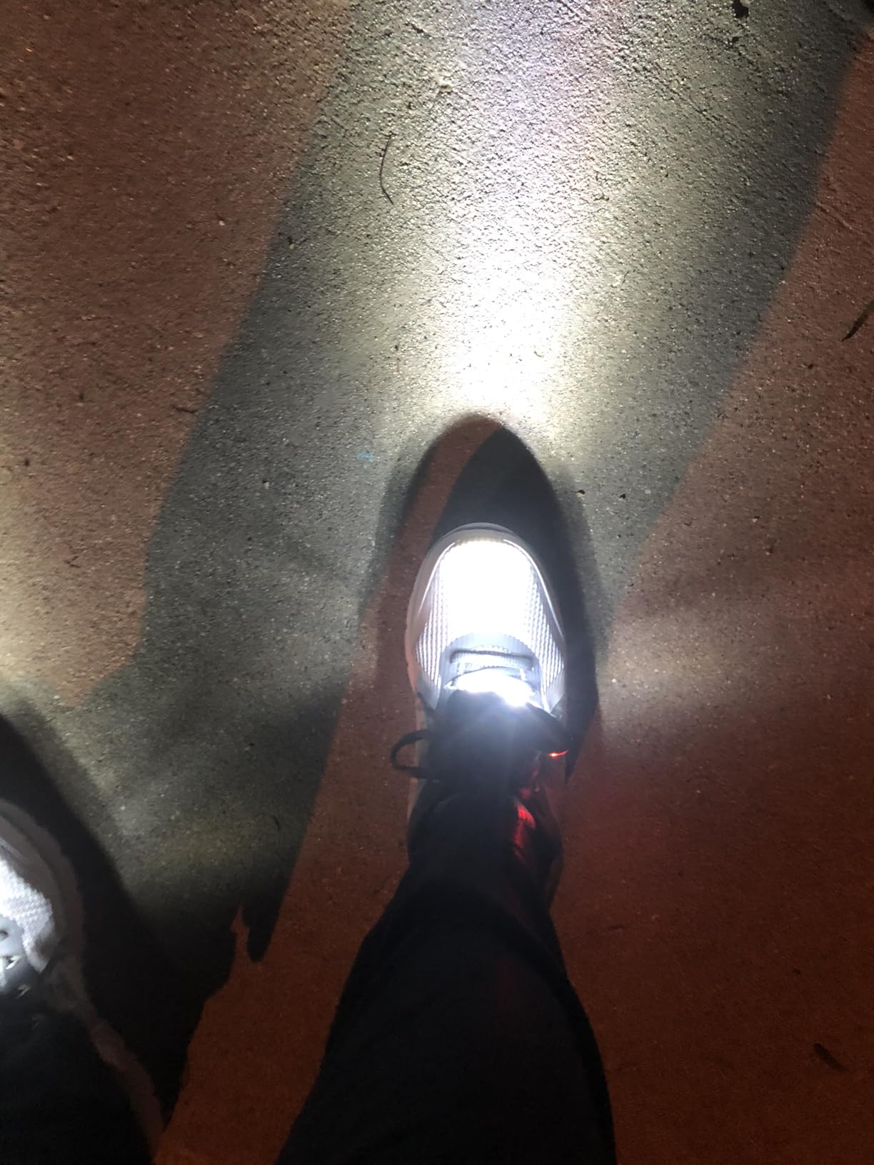 Night Tech Gear Running Shoe Lights - Hands-Free LED Lights for Runners, Trail Runners & Joggers - High Visibility Night Running Gear - Waterproof & Rechargeable customer photo 2
