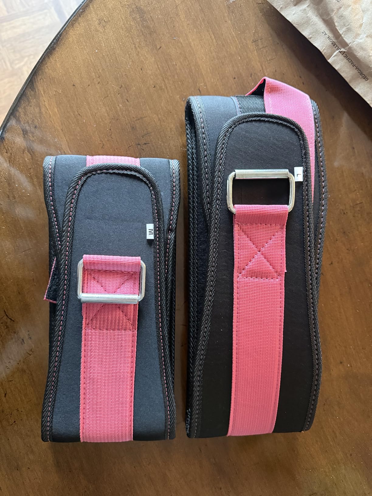Women Weight Lifting Belt - High Performance Neoprene Back Support - Light Weight & Heavy Duty Core Support For WeightLifting and Fitness customer photo 1