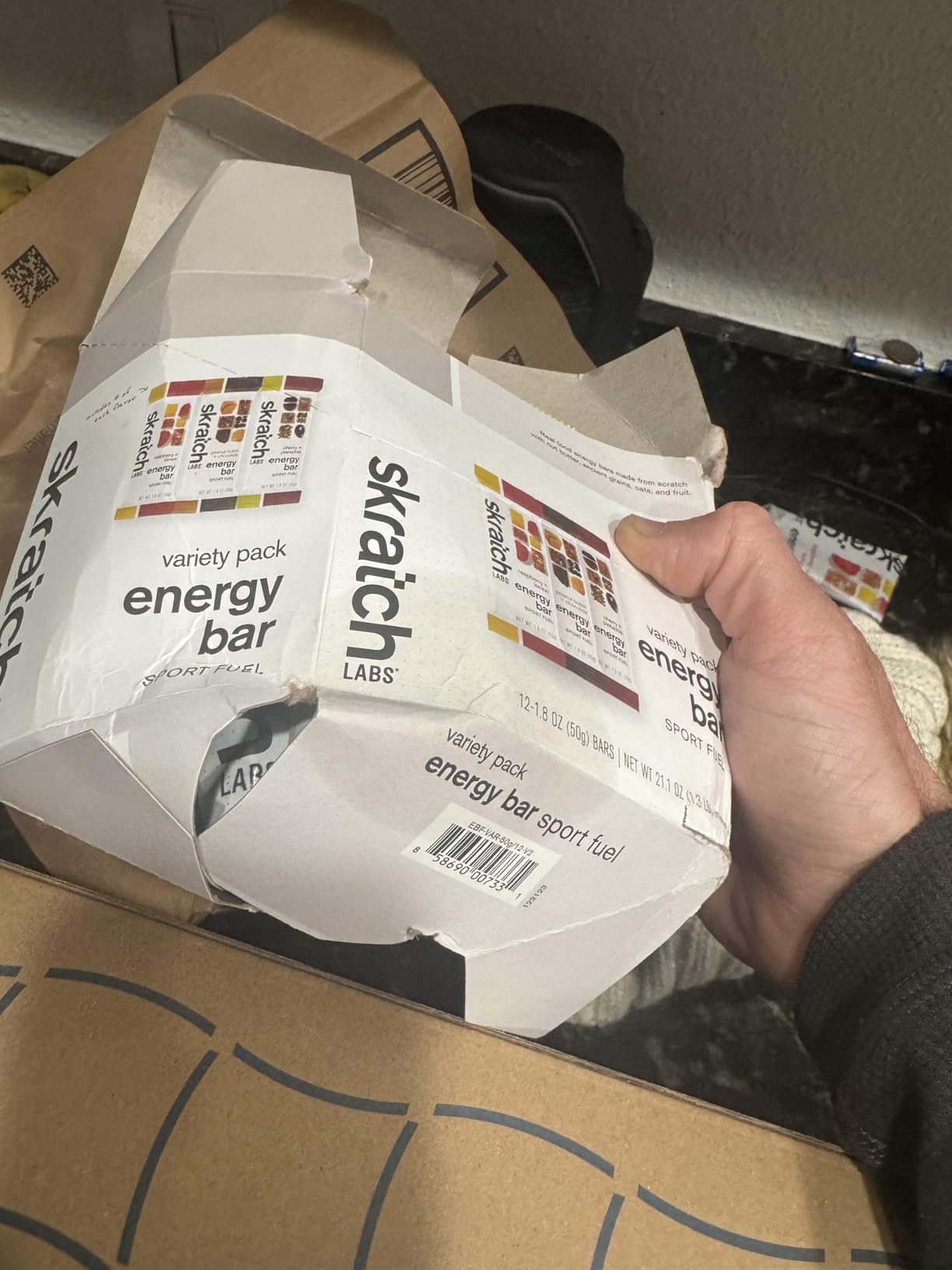 Skratch Labs Energy Bar | Variety Pack (12 Pack) | Plant Based Healthy Snack | Low Sugar, Plant Protein, Ancient Grains | Non-GMO, Gluten Free, Soy Free, Vegan, Kosher customer photo 2
