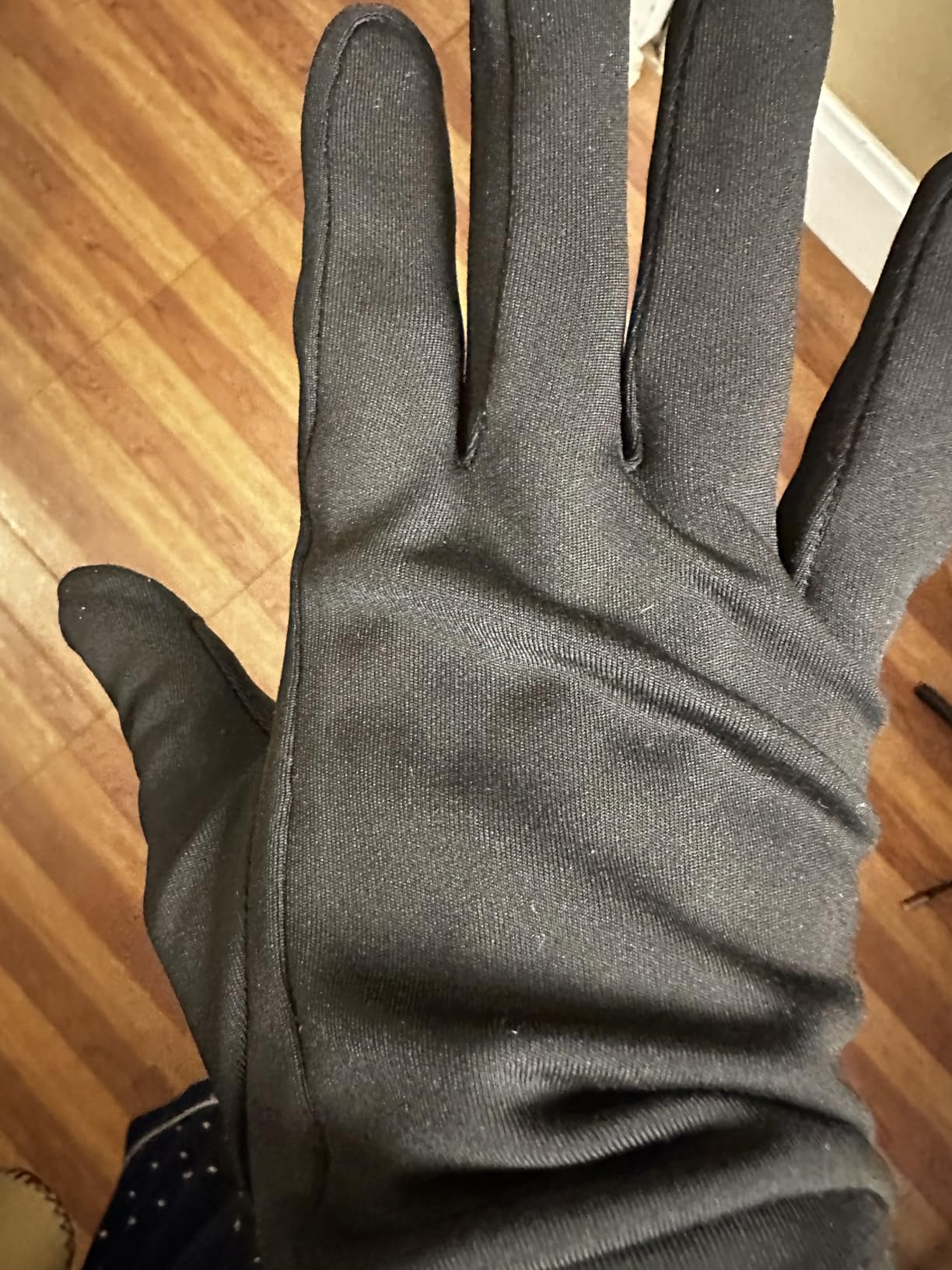 Lightweight Winter Gloves for Men Women, Warm Running Gloves Touchscreen Thermal Glove Liners for Cold Weather Driving, Cycling & Hiking, Non-Slip, Elastic Cuff, Stretchy, Durable customer photo 1