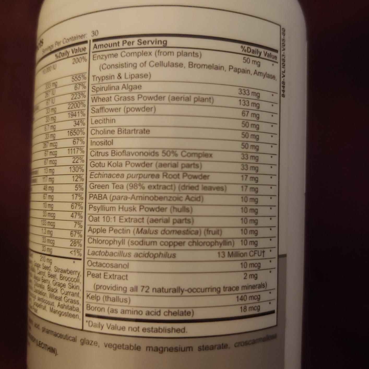 Runner Multivitamin | Engineered Vitamin with Antioxidants and Complete B Complex to Support Endurance & Energy | Probiotics, Whole Foods | Certified Running Supplements customer photo 2