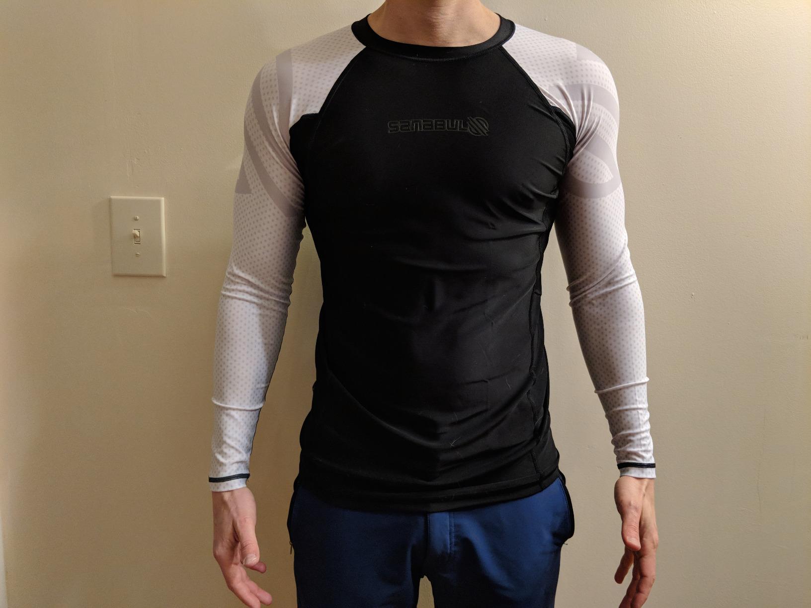 Essential Long Sleeve Compression Rash Guard customer photo 2