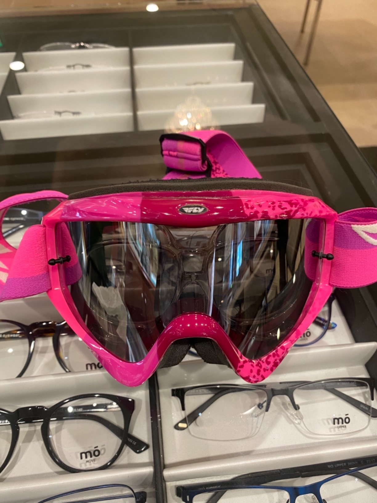 Universal SKI AND SNOWBOARD GOGGLES Rx Prescription Adaptor. Optical Insert for Glasses Wearers That Fits Inside Most Adult Snow Goggles. For Men & Women. Also for Motocross customer photo 2