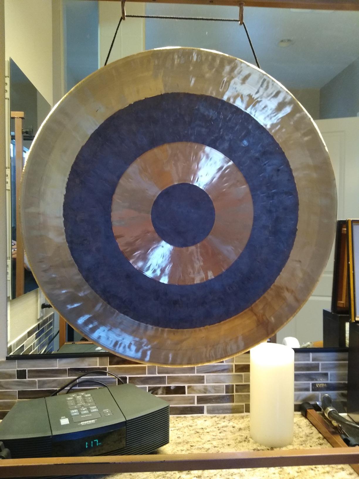 Unlimited Subatomic Gongs Includes Traditional Chinese Gong Mallet & Hanging Rope/Bronze Chinese Gong/For Sound Healing, meditation, & Yoga customer photo 1