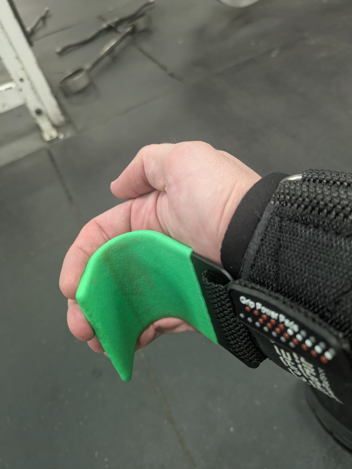 Weight Lifting Rod Hooks Heavy Duty Wrist Wraps Power Weight Lifting Training Gym Grips Straps Set of 2 customer photo 1
