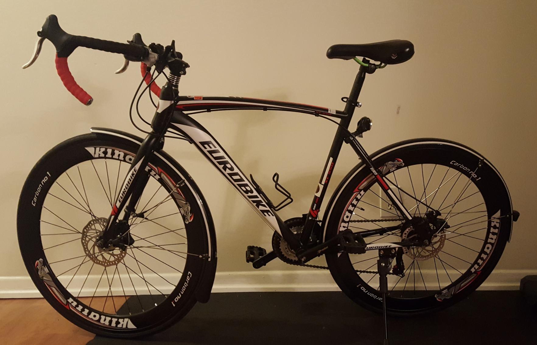 EUROBIKE Bikes EURXC550 21 Speed Road Bike 700C Wheels Road Bicycle Dual Disc Brake Bicycles customer photo 1