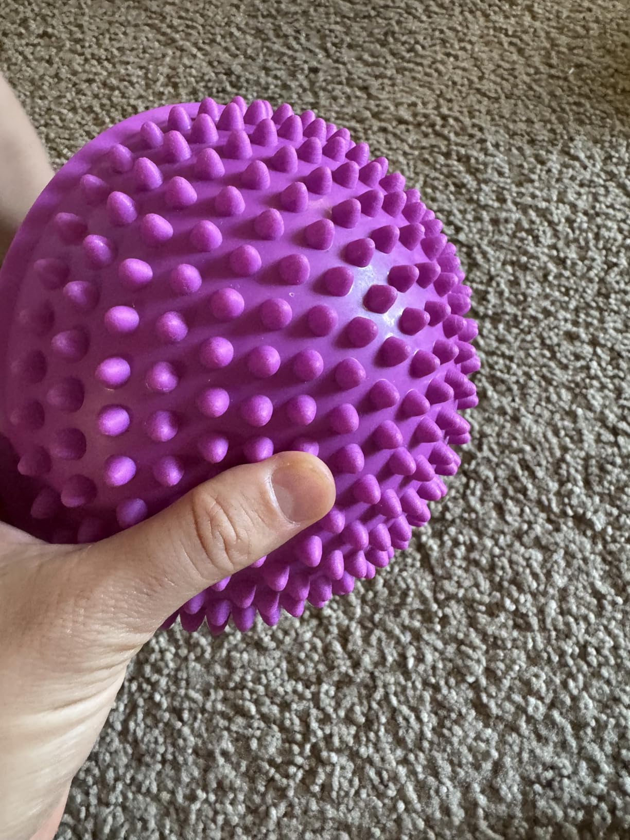 Yes4All Hedgehog Balance Pods for Exercise, Core Body Balancing, Balance Pods for Youth & Adults with Hand Pump - Set of 5 customer photo 2
