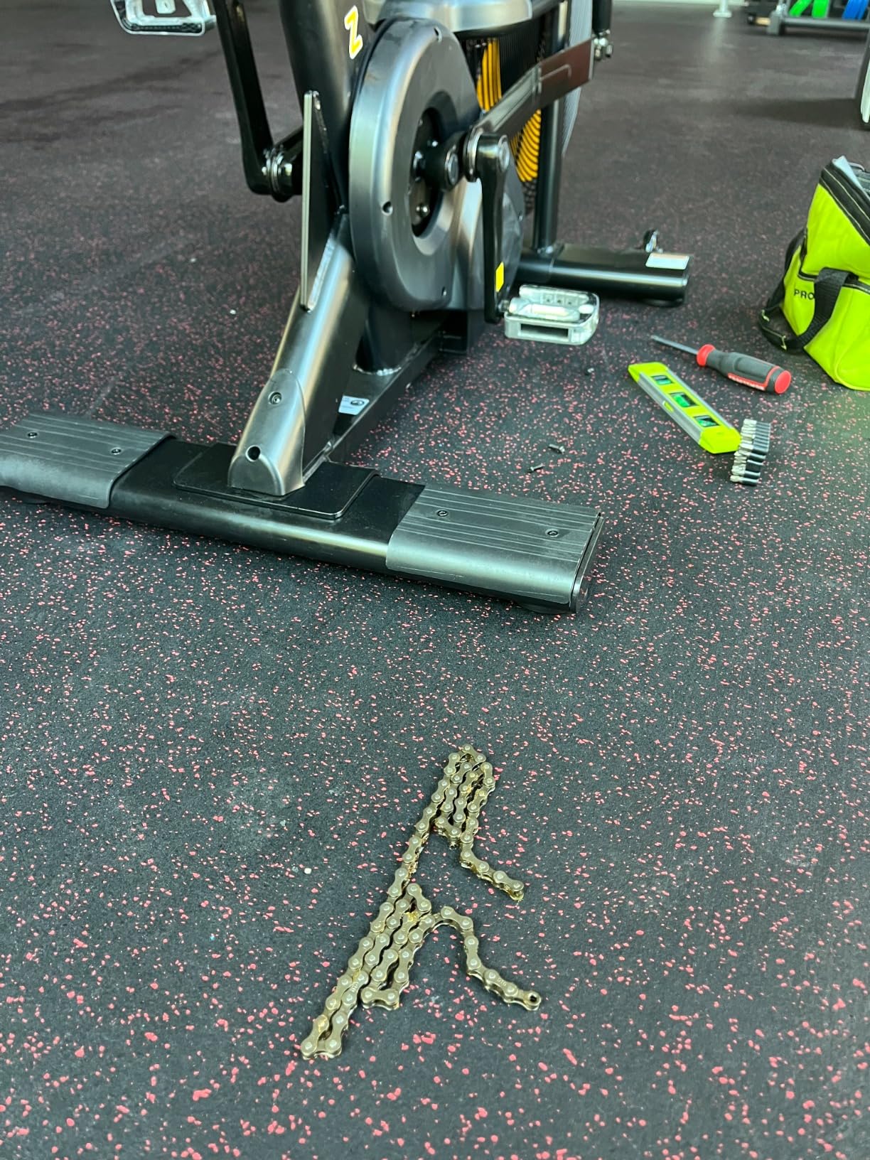 Bells of Steel Blitz Air Bike - Belt Driven Fan Bike Exercise Machine customer photo 2
