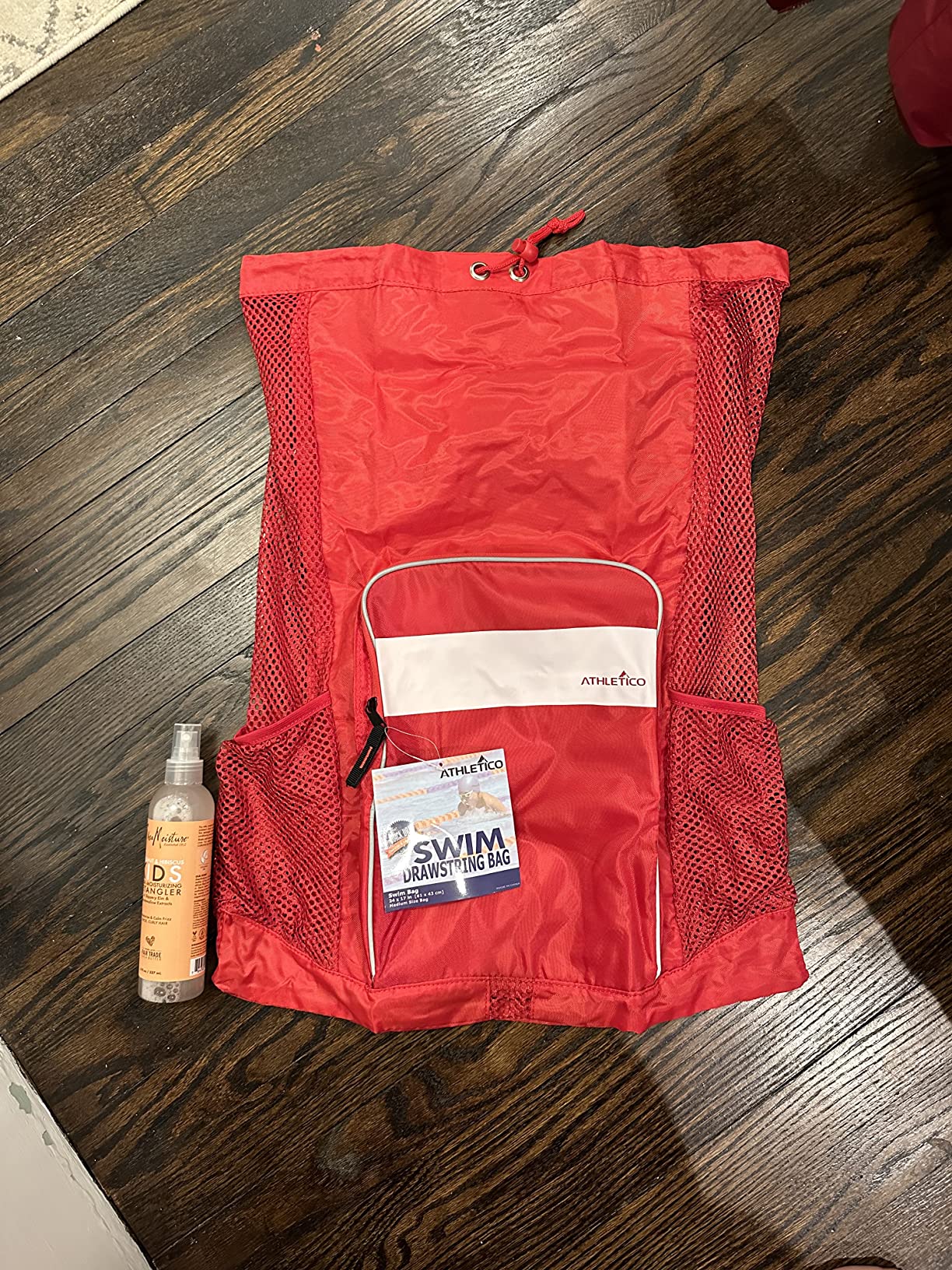 Athletico Mesh Swim Bag - Mesh Pool Bag With Wet & Dry Compartments for Swimming, the Beach, Camping and More customer photo 1