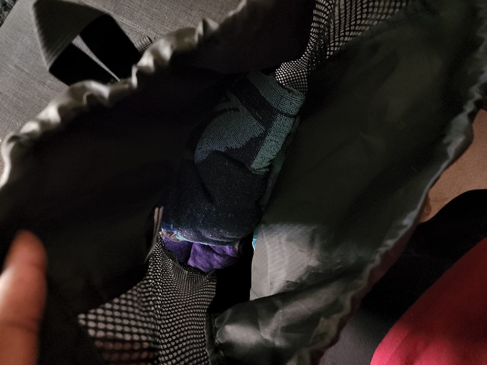 Athletico Mesh Swim Bag - Mesh Pool Bag With Wet & Dry Compartments for Swimming, the Beach, Camping and More customer photo 2
