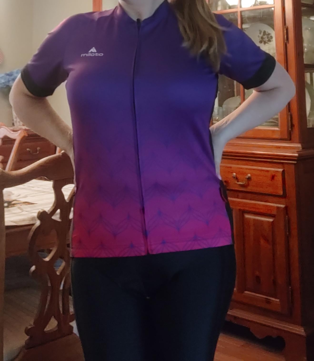 Cycling Jerseys Women Bike Tops Bicycle Shirts Ladies Biking Clothing customer photo 1