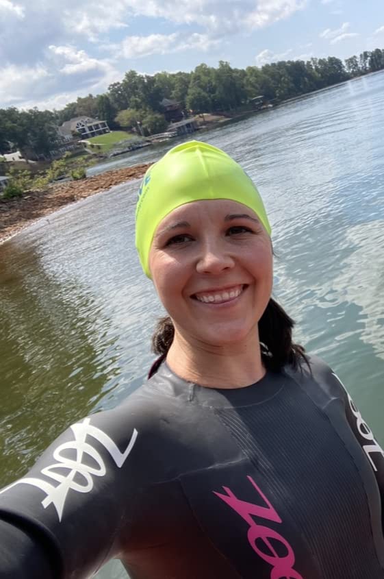New Wave Swim Cap - Silicone (Fluo Green) customer photo 1