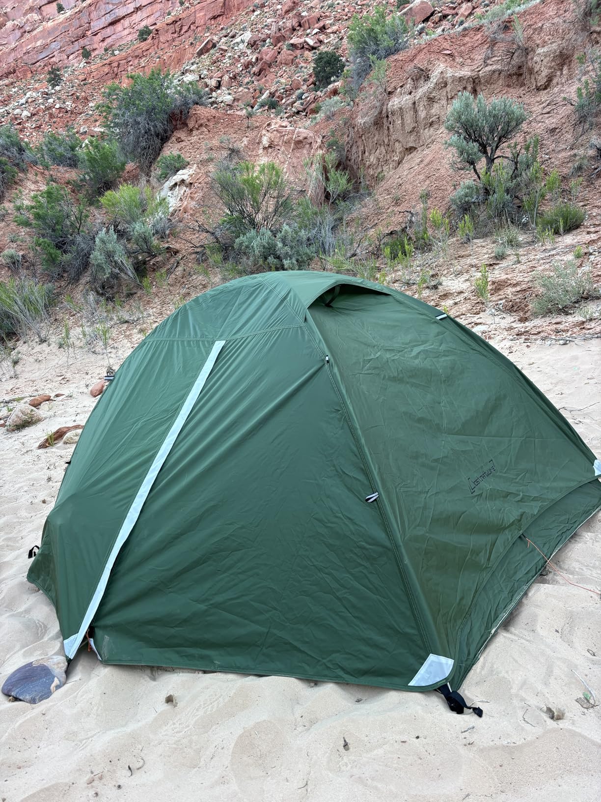 Clostnature Lightweight Backpacking Tent - 1/1.5/2/3/4/6 Person Ultralight Waterproof Camping Tent, 3 Season Large Size Easy Setup Tent for Family, Outdoor, Hiking and Mountaineering customer photo 2