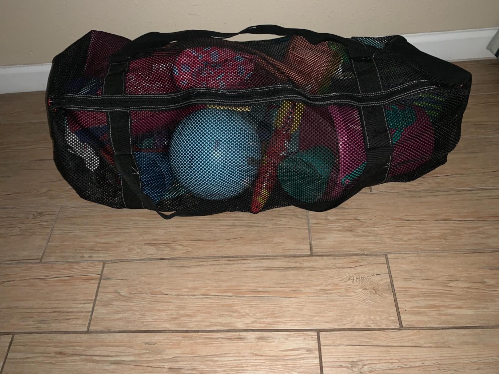 Athletico Mesh Dive Duffel Bag for Scuba or Snorkeling - XL Mesh Travel Duffle for Scuba Diving and Snorkeling Gear & Equipment - Dry Bag Holds Mask, Fins, Snorkel, and More customer photo 2