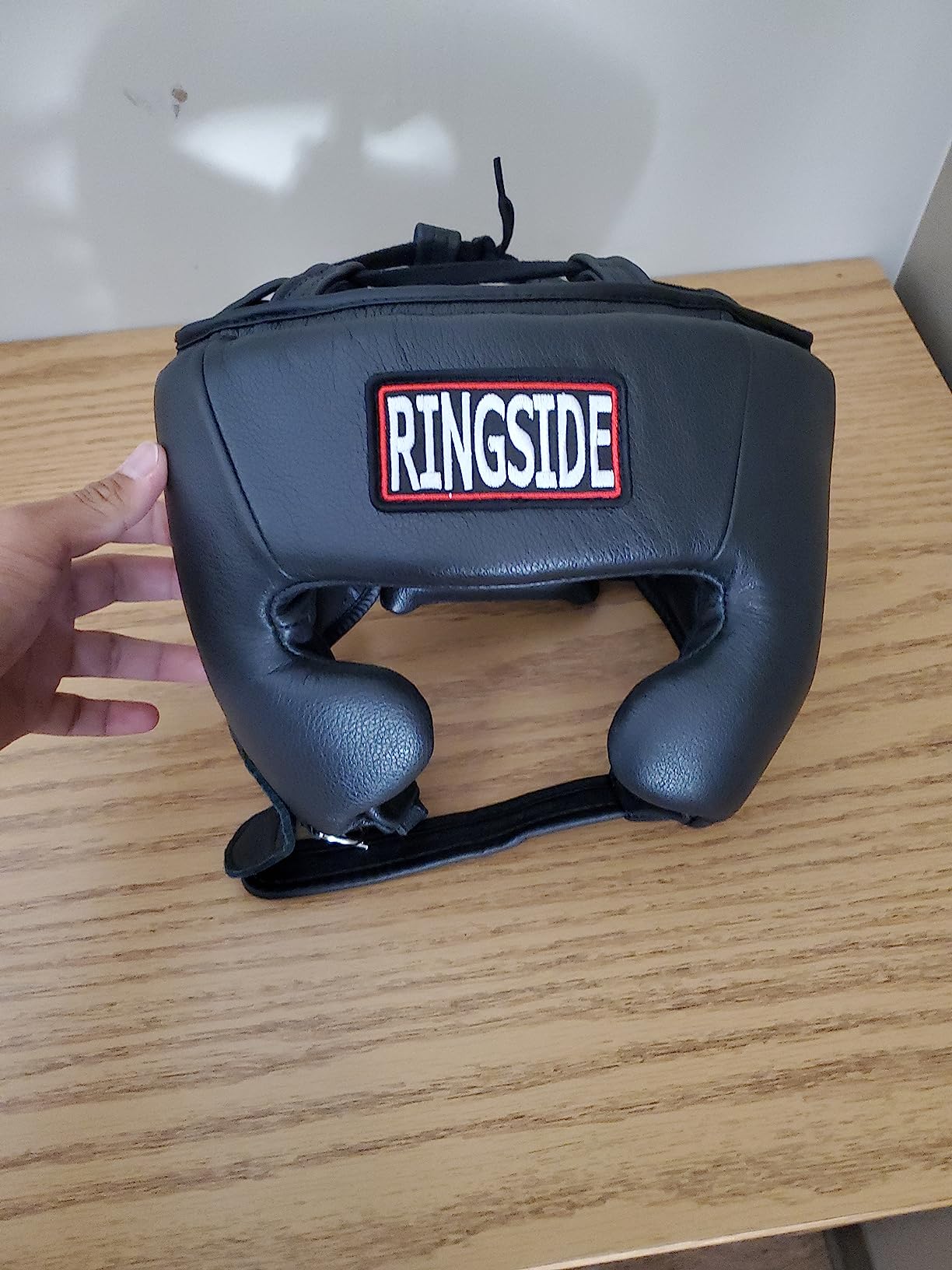 Ringside Competition Boxing Muay Thai MMA Sparring Head Protection Headgear with Cheeks customer photo 2