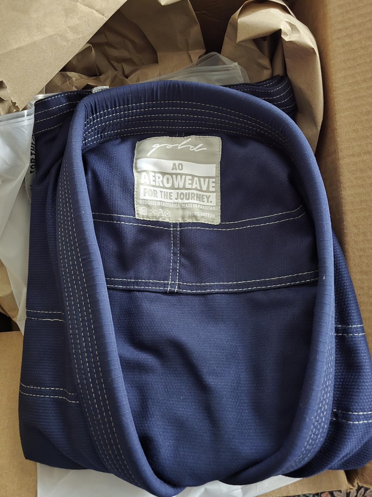 Aeroweave Jiu Jitsu Gi - Ultra Lightweight BJJ Gi - Preshrunk Brazilian Jiu Jitsu Uniform for Men customer photo 1