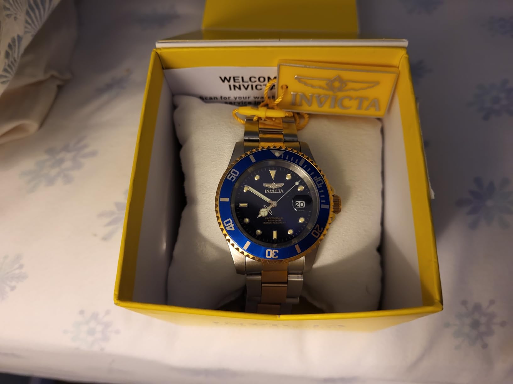 Invicta Men's Pro Diver Quartz Watch with Stainless Steel Strap customer photo 1