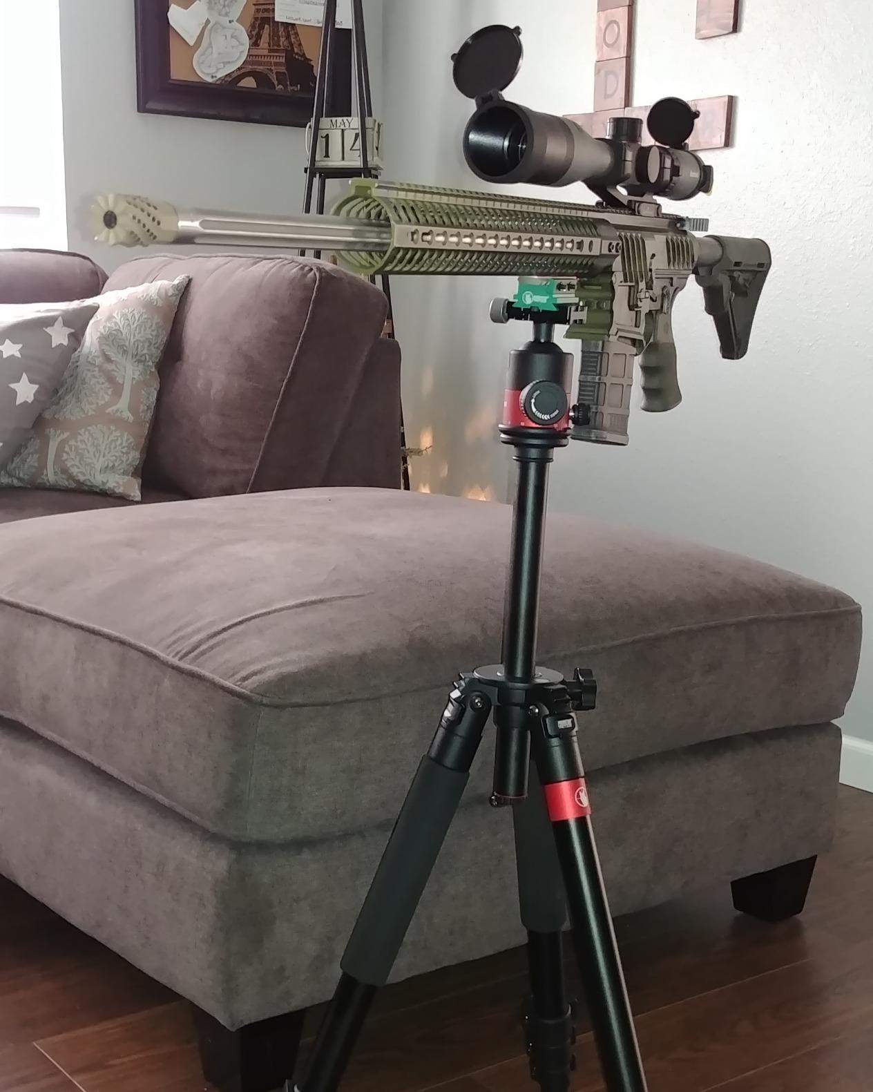 Predator Tactics Deadeye - Rifle Tripod System (97499), Black/Red customer photo 1