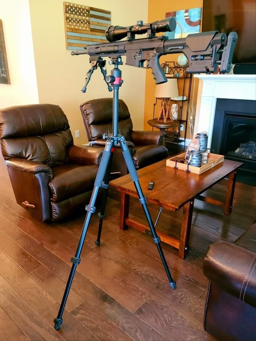Predator Tactics Deadeye - Rifle Tripod System (97499), Black/Red customer photo 2