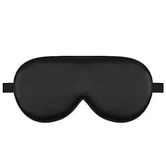 Alaska Bear Mulberry Silk Sleep Mask Cool Super Smooth Eye Cover Genuine Organic Silk for Sensitive Skin, Soft Filling, Lightweight Eye Shades for Sleeping (Original Black, Flat) customer photo 2