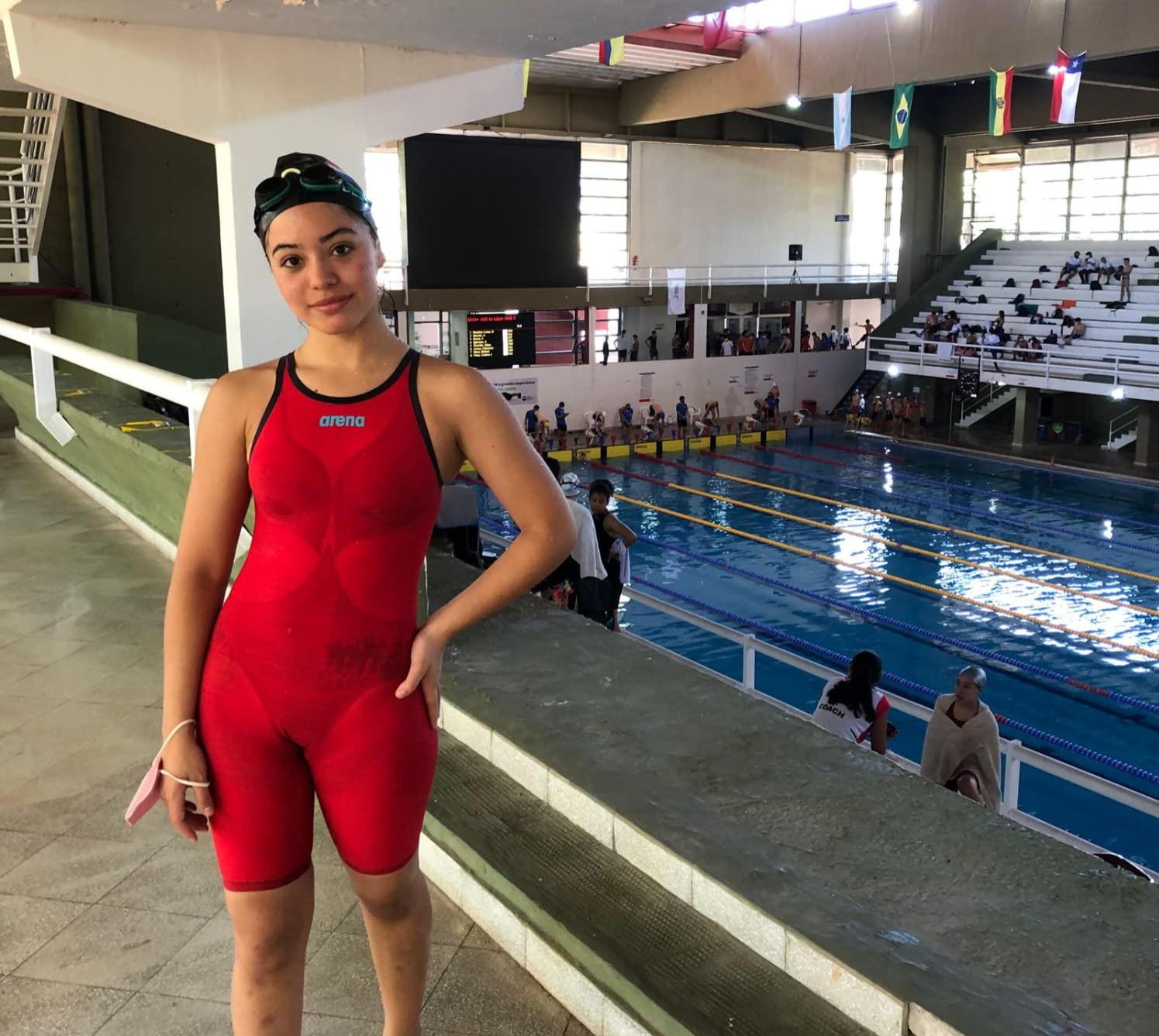 Arena Women's Open-Back Powerskin Carbon Air2 Kneeskin Racing Suit customer photo 2