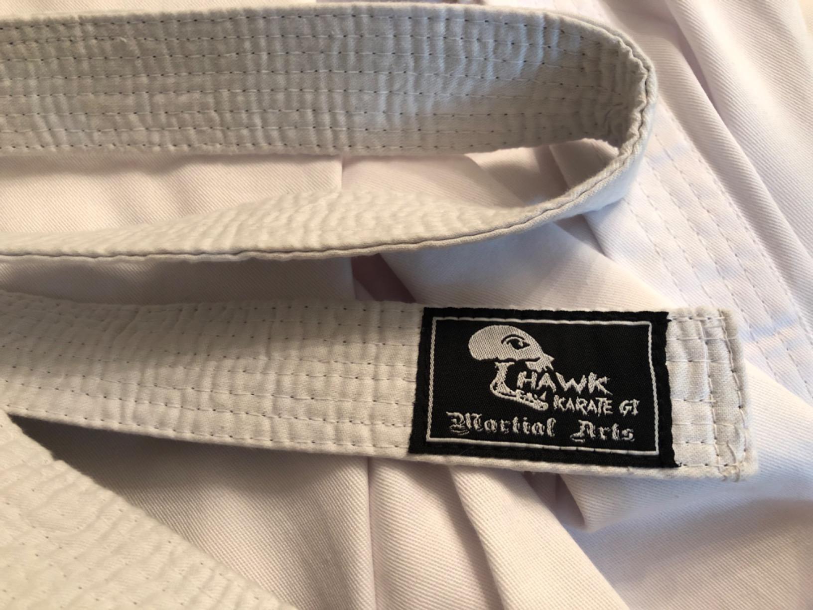 Karate Uniform for Kids & Adults Lightweight Student Karate Gi Martial Arts Uniform with Belt customer photo 1