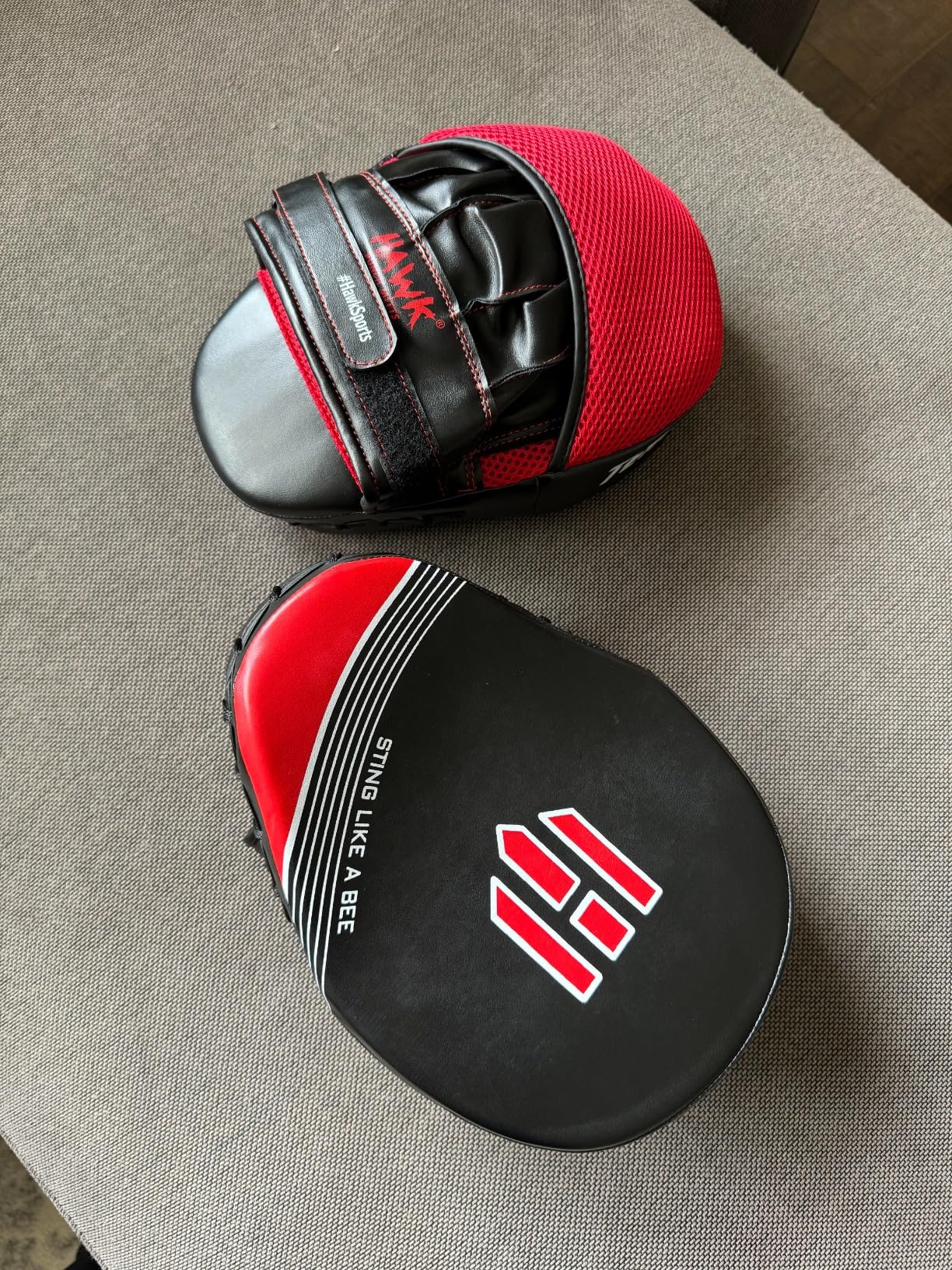 Hawk Sports Punching Mitts for Men, Women, & Kids, Leather Focus Mitts for Martial Arts & Boxing Training customer photo 1