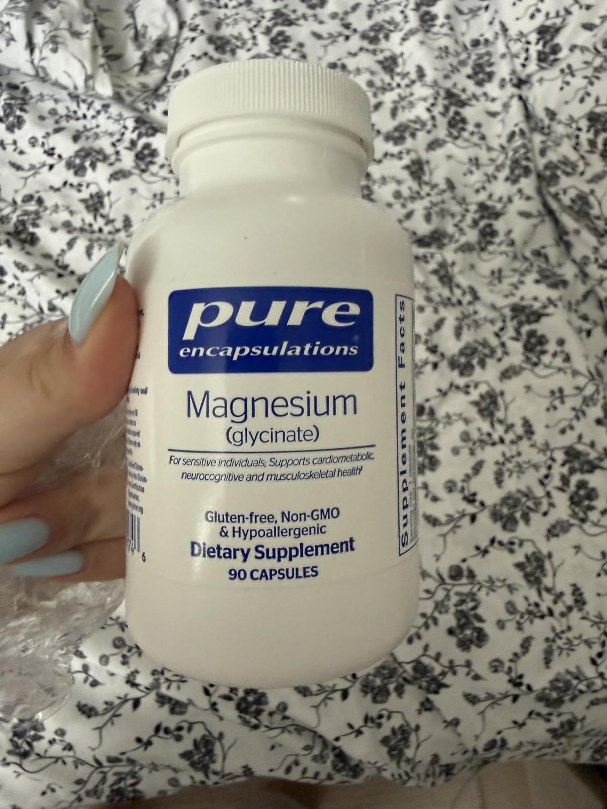 Pure Encapsulations Magnesium (Glycinate) - 90 Capsules customer photo 1