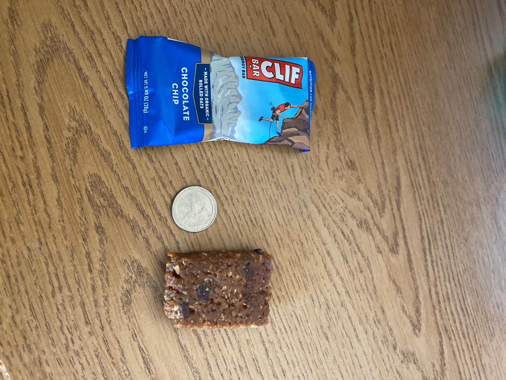 CLIF BAR Minis - Chocolate Chip - Made with Organic Oats - 4g Protein - Non-GMO - Plant Based - Snack-Size Energy Bars - 0.99 oz. (20 Pack) customer photo 2