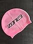 Zone3 Men's and Women's Silicone Swim Cap - 48g (Hi-Vis Pink) customer photo 1