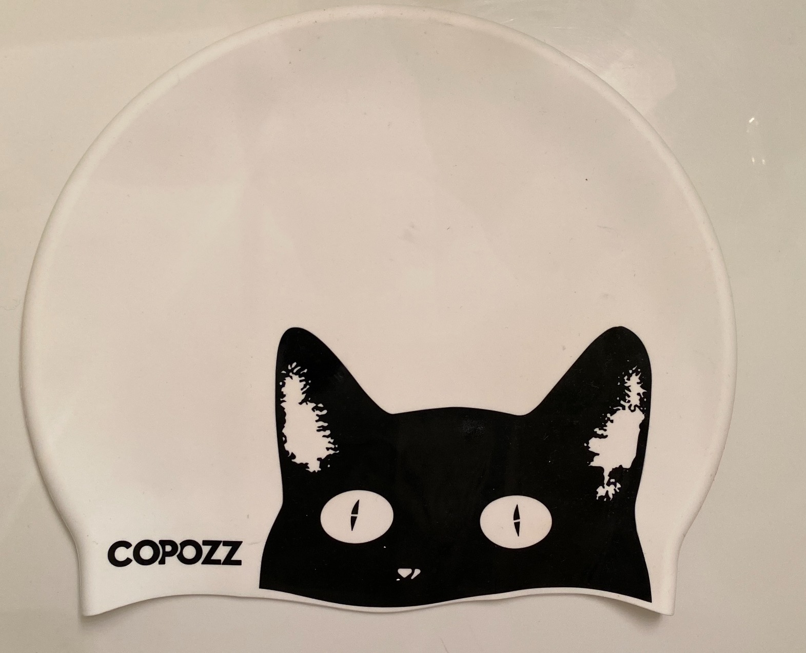 COPOZZ Women's Swim Cap for All Hair - Large, Comfortable Silicone Swimming Cap, Waterproof Design for Long, Short, Thick & Curly Hair | Secure & Comfortable Fit customer photo 1