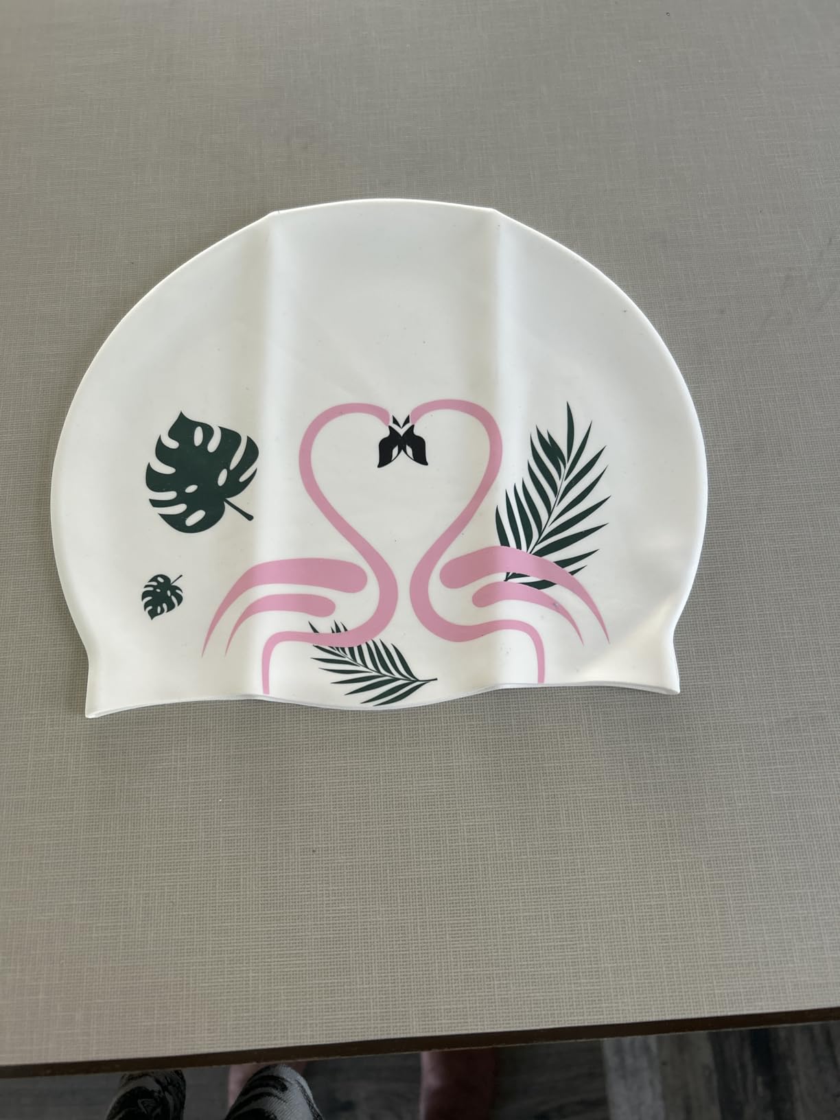 COPOZZ Women's Swim Cap for All Hair - Large, Comfortable Silicone Swimming Cap, Waterproof Design for Long, Short, Thick & Curly Hair | Secure & Comfortable Fit customer photo 2