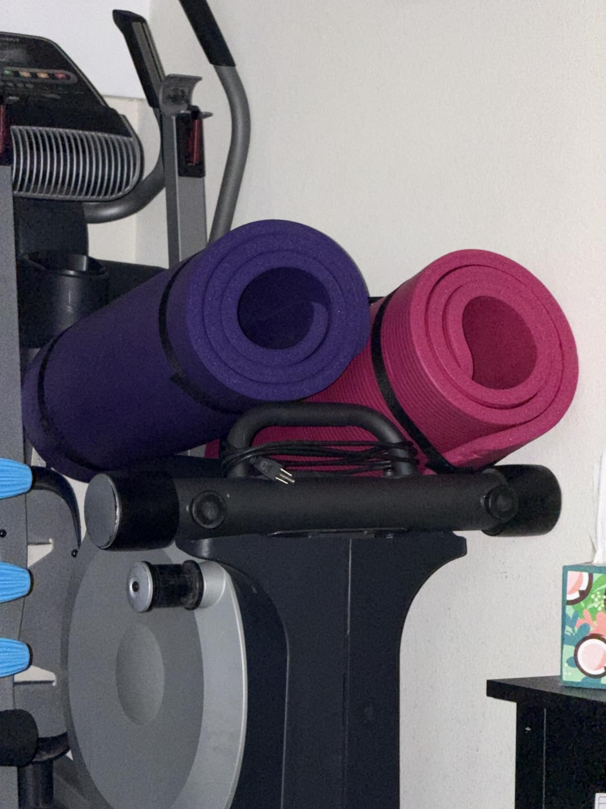 BalanceFrom Yoga Mat, 1-Inch Extra Thick High Density Exercise Mat with Carrying Strap customer photo 2