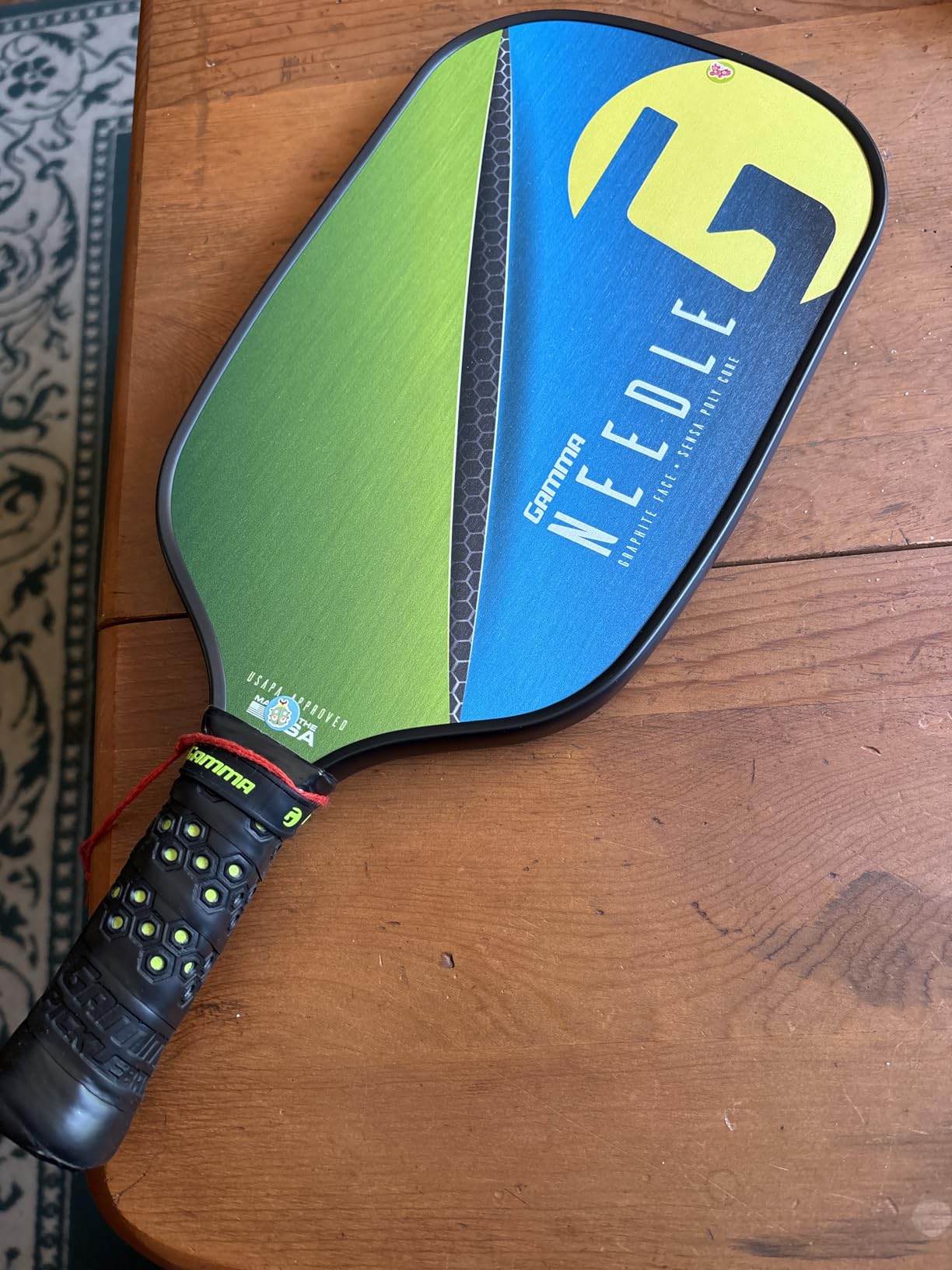 Gamma Made in The USA Pickleball Paddles, NeuCore & Sensa Polycore Technology, Textured Graphite, Honeycomb Grip, USAPA Approved, Additional Power & Control - Multiple Colors and Shapes customer photo 1