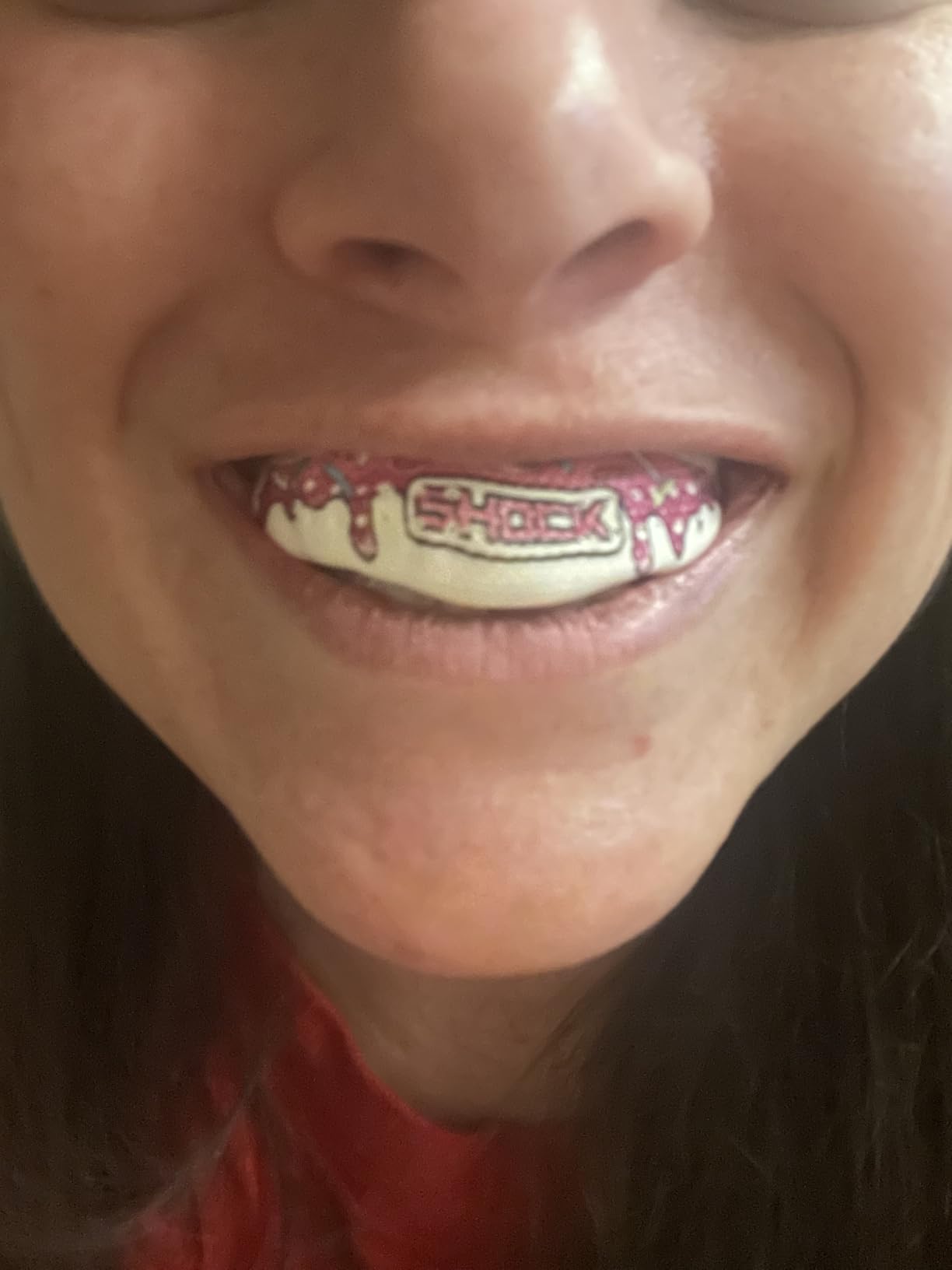 Shock Doctor Mouth Guard - Sports Mouth Guard for Football Mouth Guards, Breathable Low Profile Custom Fit for Basketball, Lacrosse, Hockey & More customer photo 1