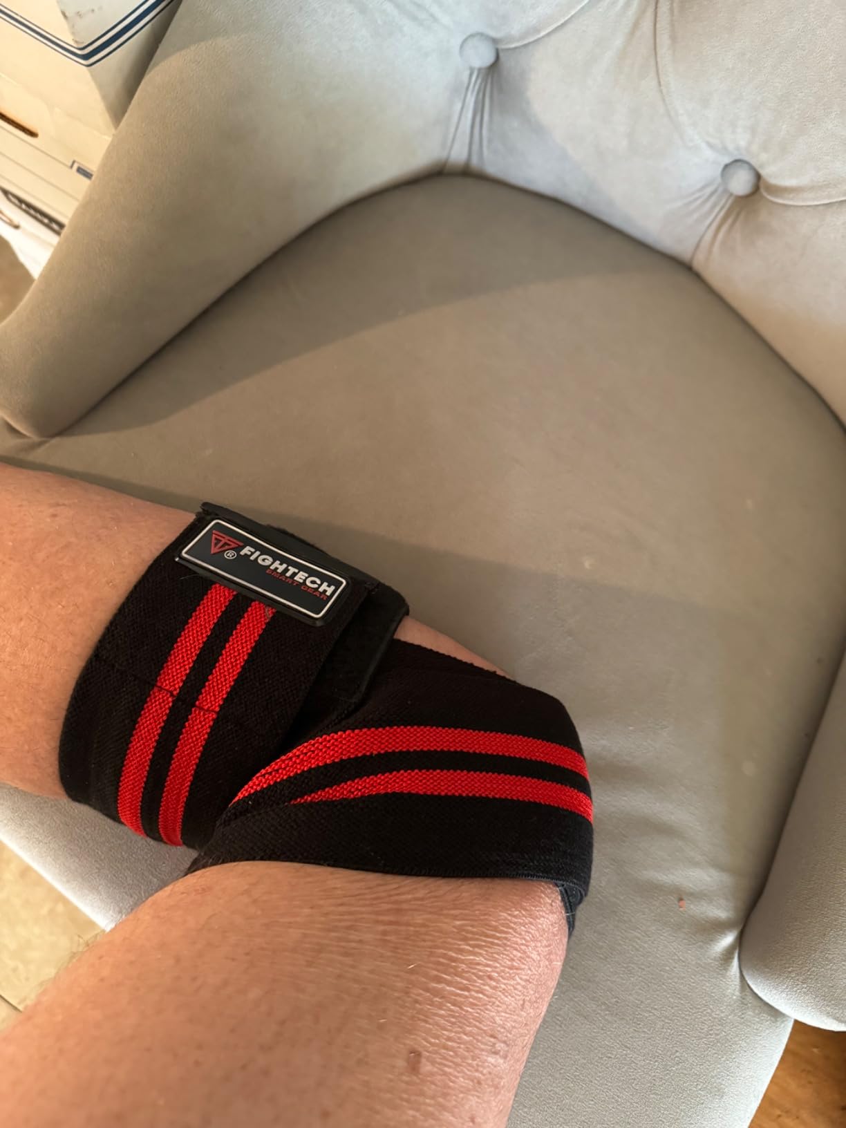FIGHTECH Knee Wraps for Weightlifting - 82