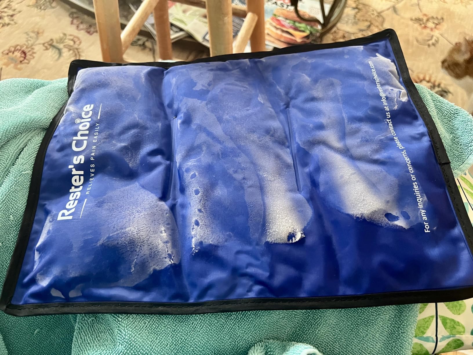 Gel Soft Flexible Ice Pack for Injuries Reusable - (Large: 11x14.5) for Hip, Shoulder, Knee, Back - Comfy Cold Pack Compress for Swelling, Bruises, Surgery customer photo 2